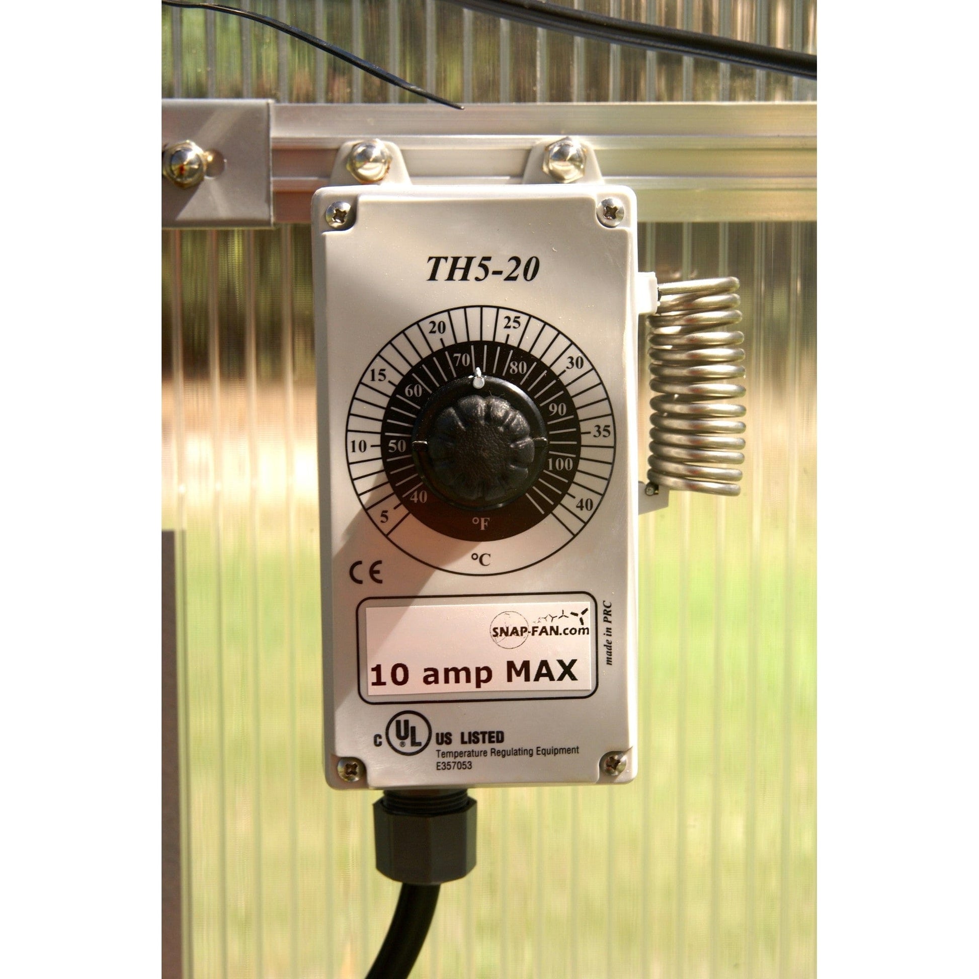 Riverstone Industries Monticello Solar Powered Ventilation System - mygreenhousestore.com