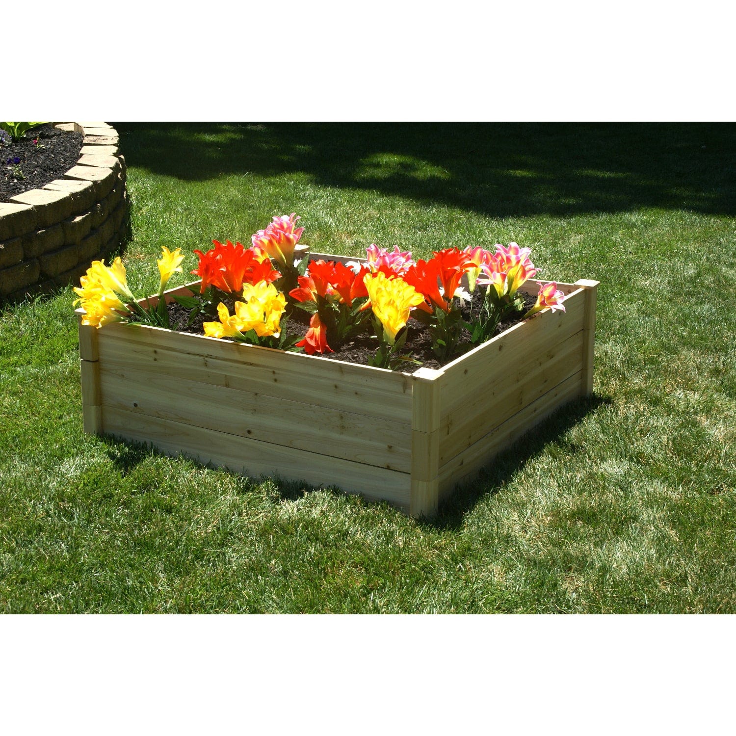 EDEN Quick Assembly Raised Garden Bed - 4' X 4' X 17.5" - mygreenhousestore.com