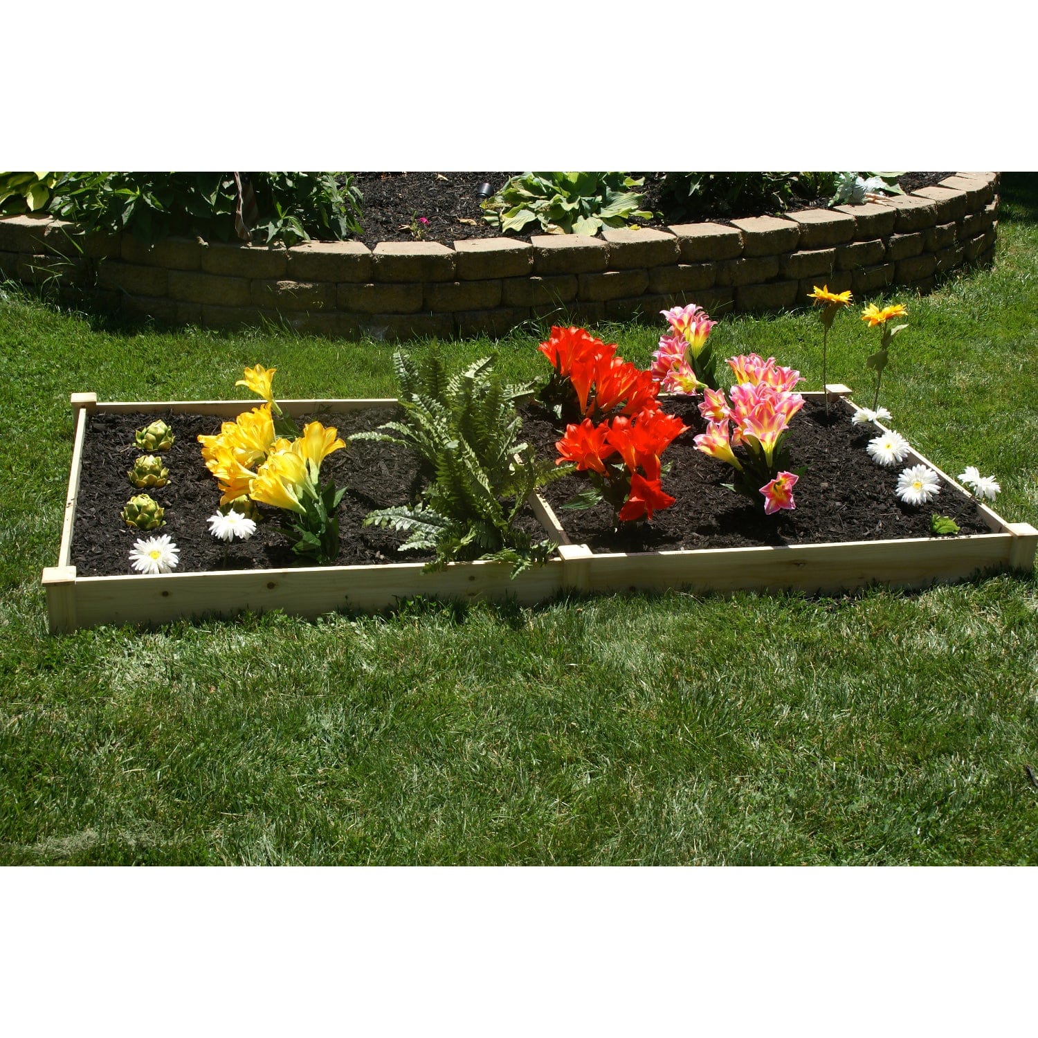 EDEN Quick Assembly Raised Garden Bed - 4' X 8' X 5.5" - mygreenhousestore.com