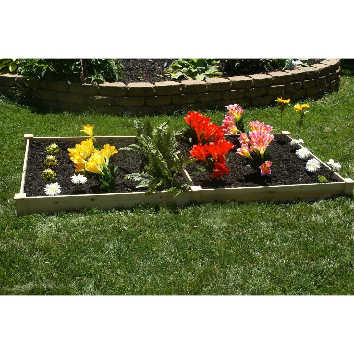 EDEN Quick Assembly Raised Garden Bed - 4' X 8' X 5.5" - mygreenhousestore.com