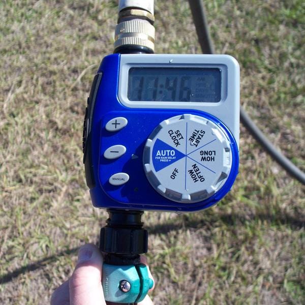 automatic timer for watering plants Monticello Automatic Greenhouse Watering System, 16 ft