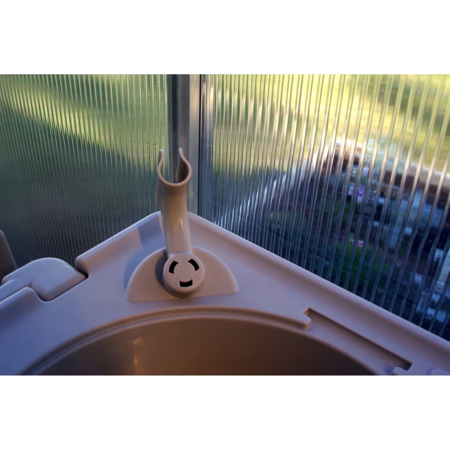 Riverstone Industries CleanIT Outdoor Sink for Monticello Greenhouses - mygreenhousestore.com