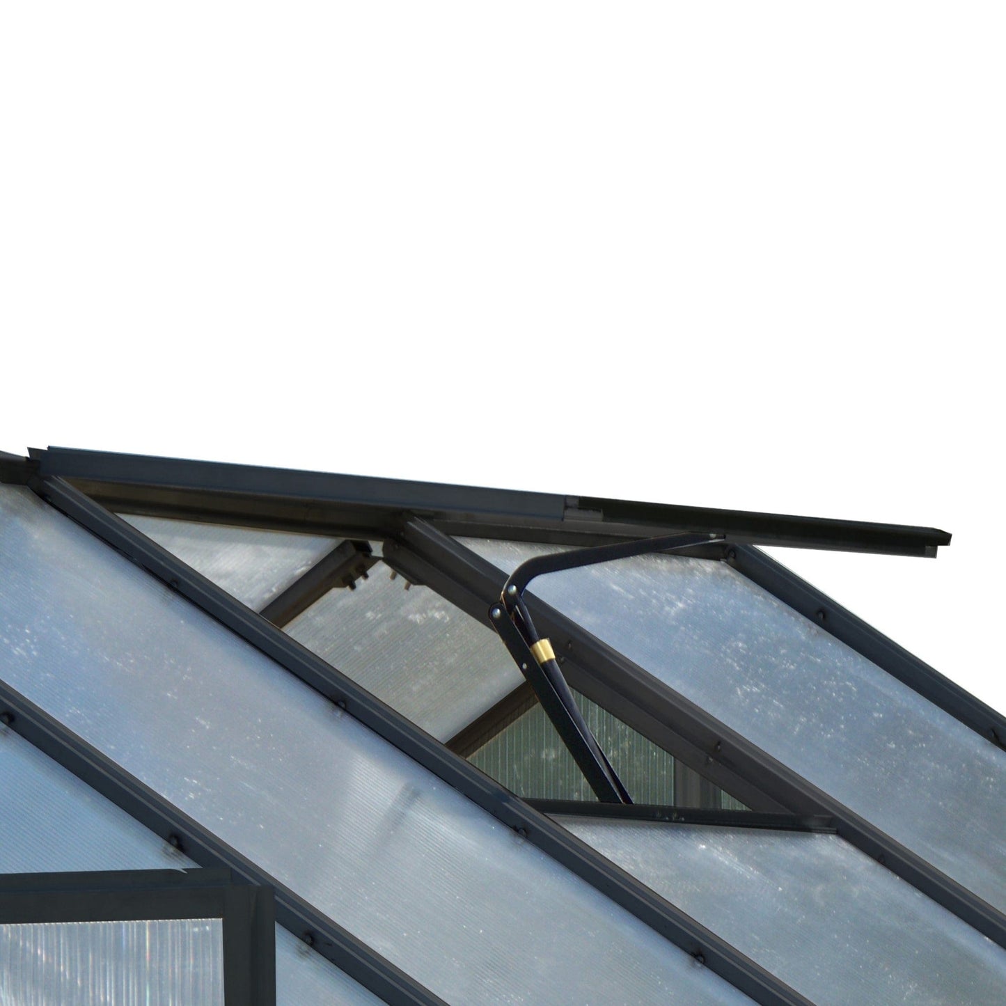 Riverstone Industries Monticello Greenhouse Automatic Roof Vent Kit - mygreenhousestore.com
