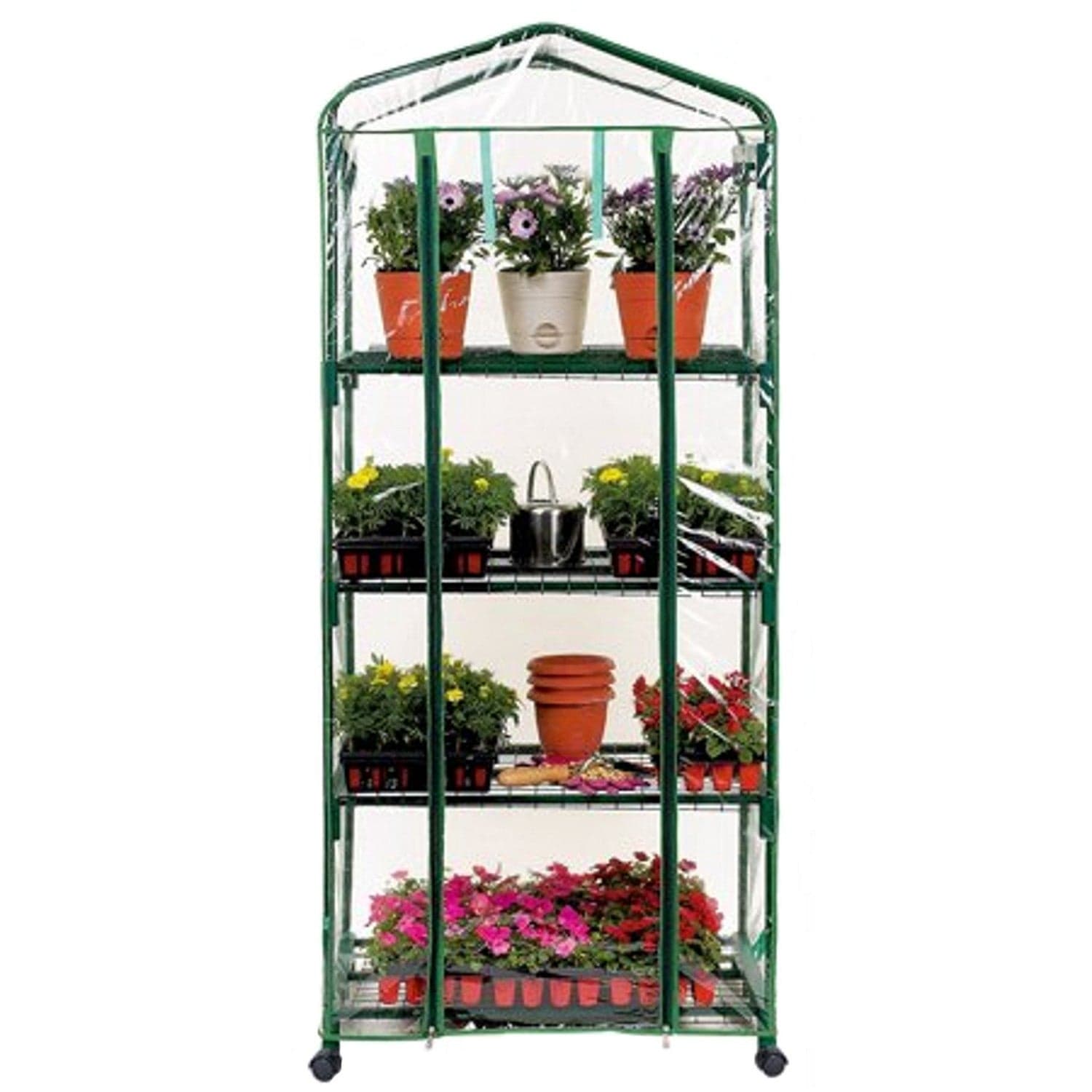 Riverstone Industries Greenhouses Riverstone | 4 Tier Portable Greenhouse GEN-4PVC