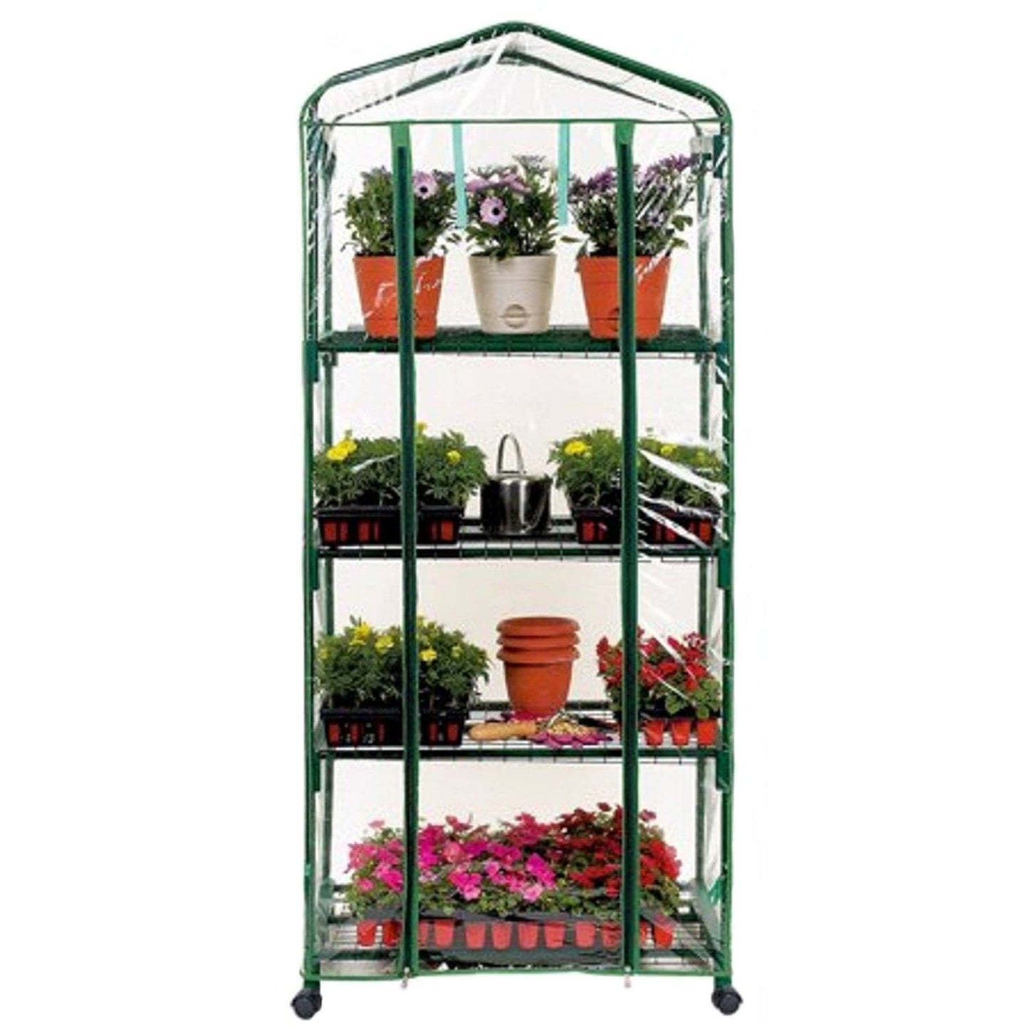 Riverstone Industries Greenhouses Riverstone | 4 Tier Portable Greenhouse GEN-4PVC