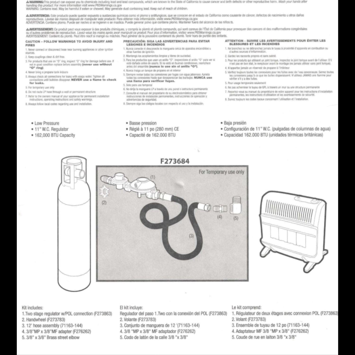 Riverstone Industries Patio Heaters Riverstone | Greenhouse & Work Shop Radiant Heating Propane Gas System RSI-RLP18K