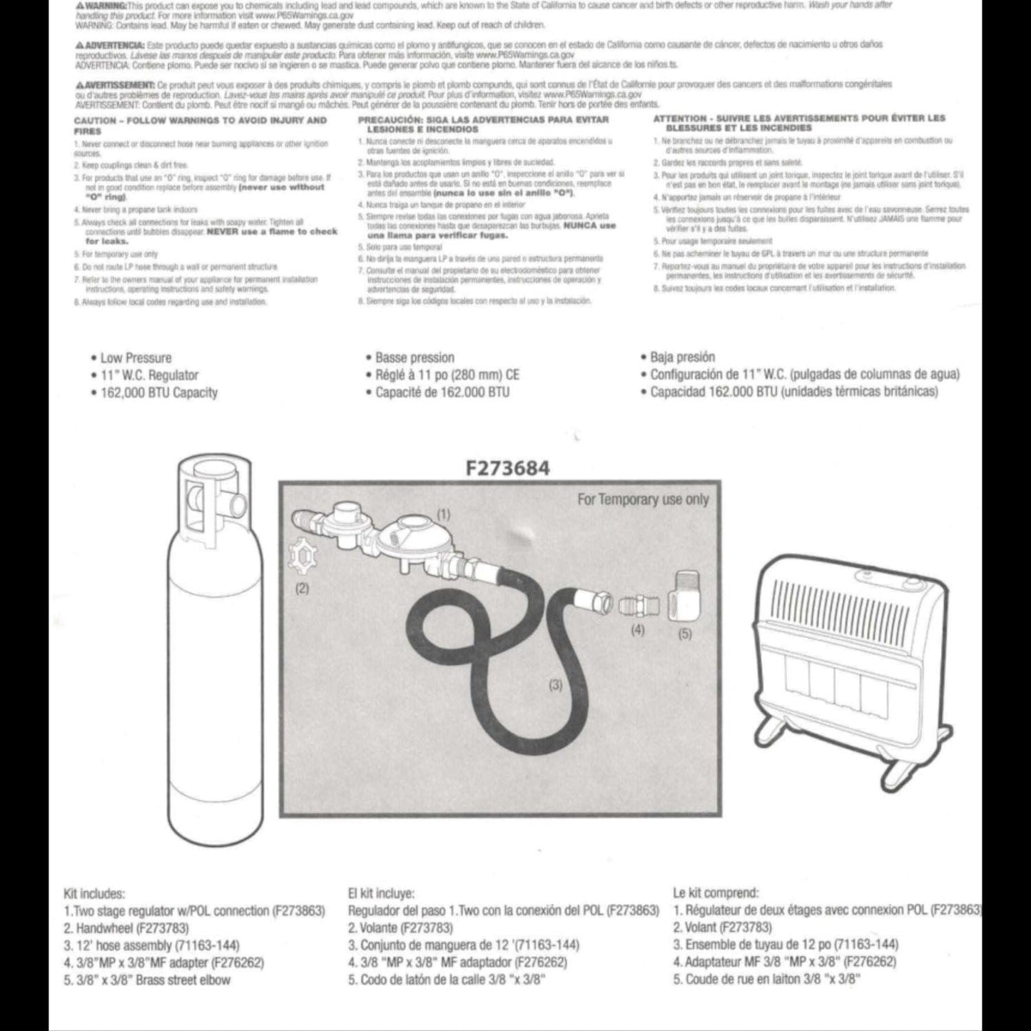 Riverstone Industries Patio Heaters Riverstone | Greenhouse & Work Shop Radiant Heating Propane Gas System RSI-RLP18K