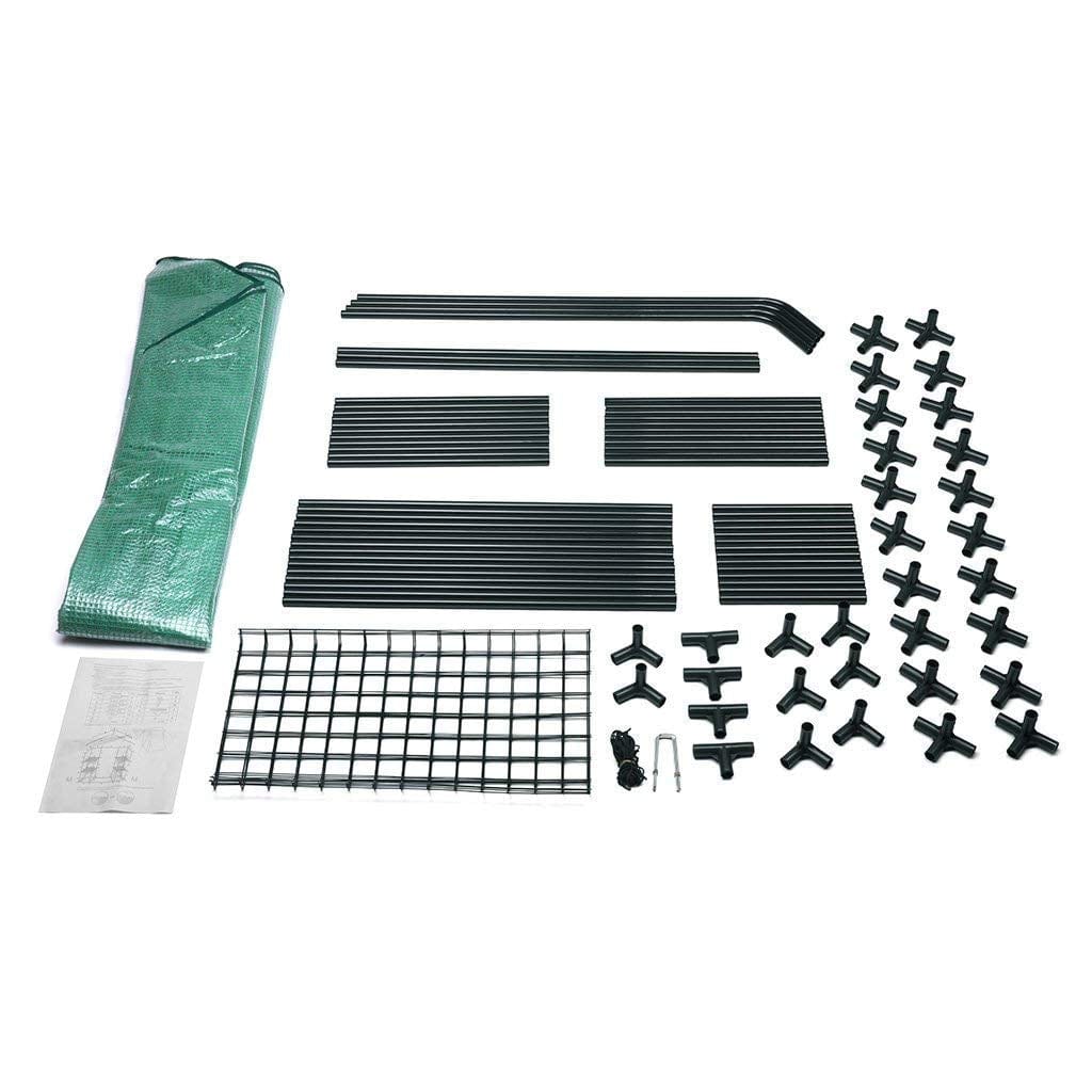 Riverstone Industries Genesis Portable Walk-in Greenhouse with Heavy Duty Opaqua Cover - mygreenhousestore.com