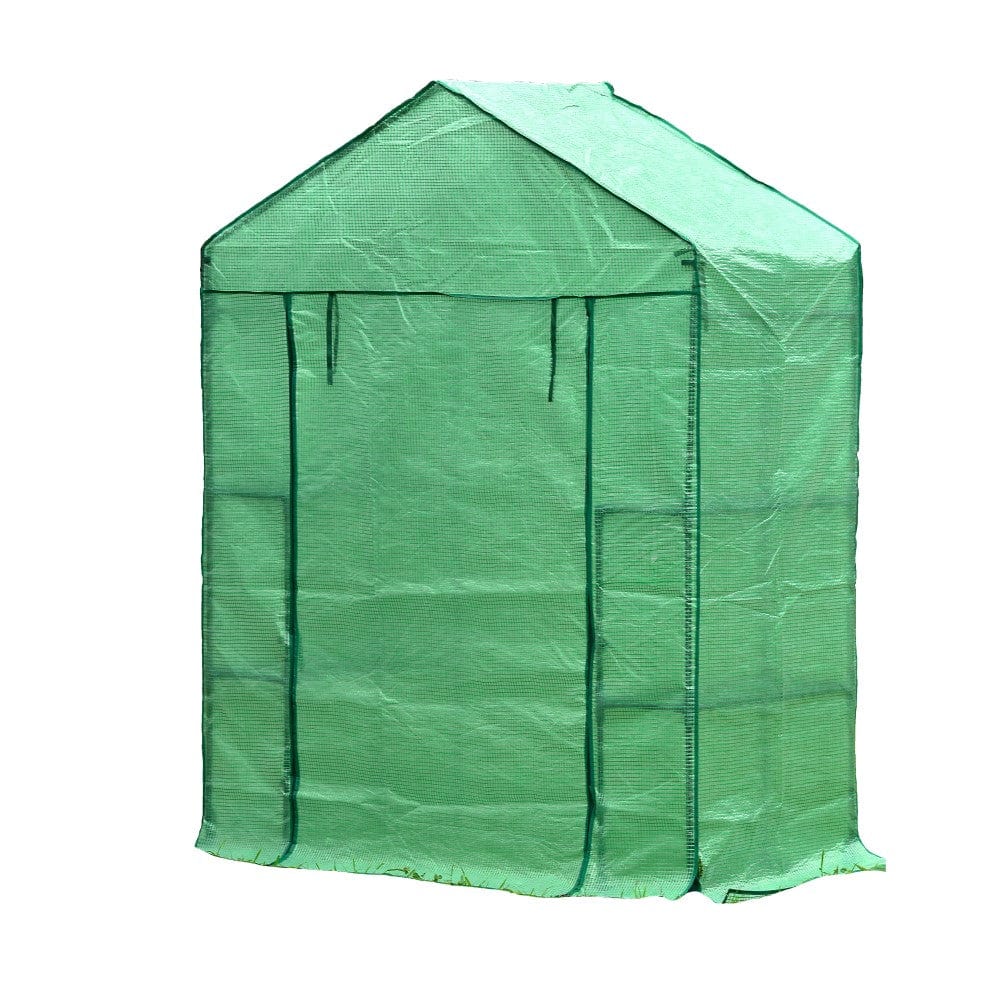 Riverstone Industries Genesis Portable Walk-in Greenhouse with Heavy Duty Opaqua Cover - mygreenhousestore.com
