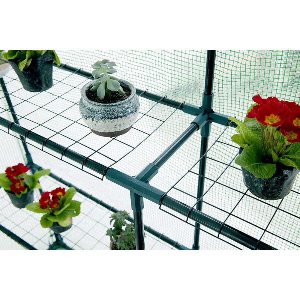 Riverstone Industries Genesis Portable Walk-in Greenhouse with Heavy Duty Opaqua Cover - mygreenhousestore.com