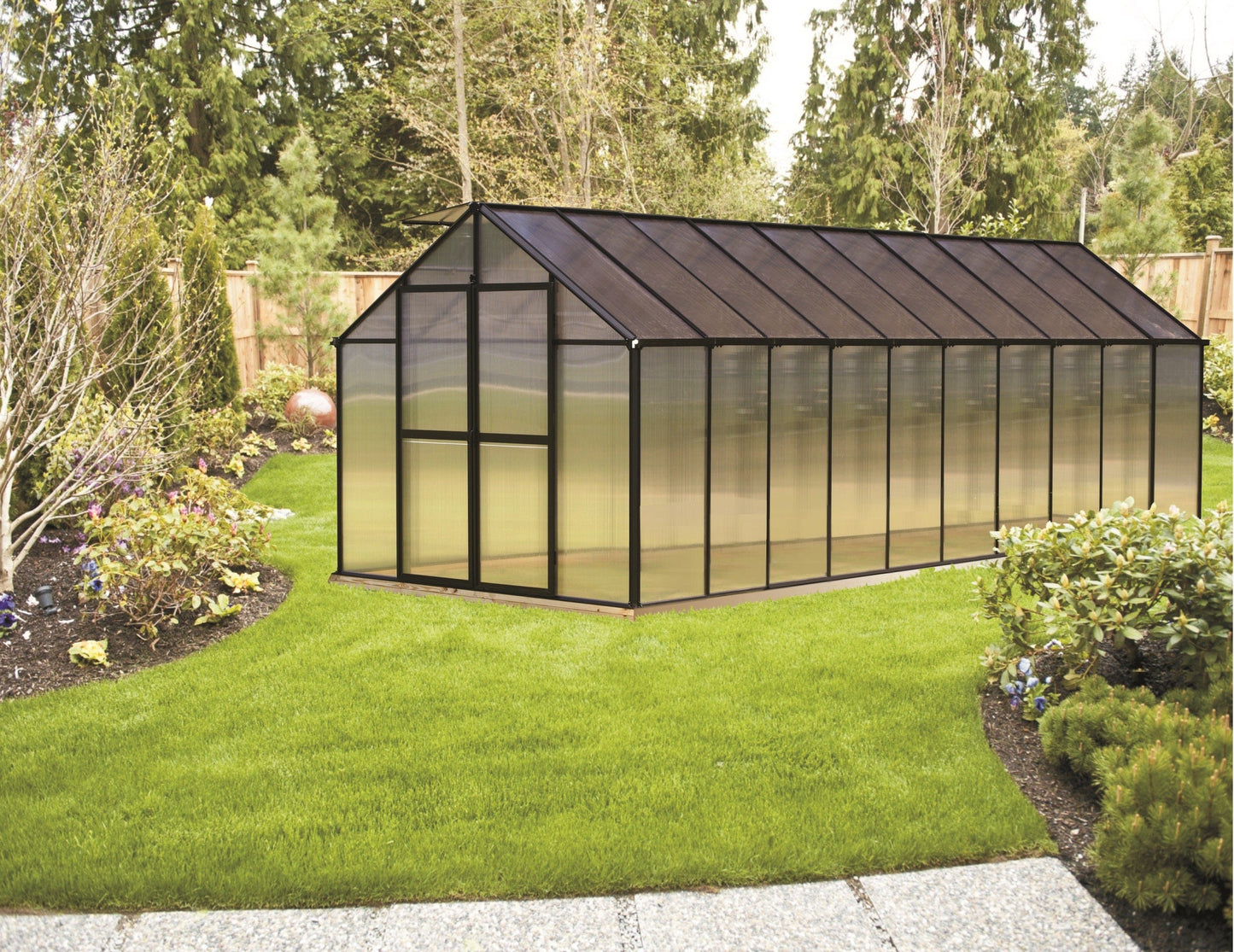 Riverstone Industries Monticello Premium Greenhouse - mygreenhousestore.com