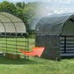 ShelterLogic Enclosure Kit for Corral Shelter Livestock Shade 12' x 12' Green (Corral Shelter & Panels NOT Included) - mygreenhousestore.com