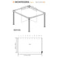 SOJAG Gazebo Accessories Sojag | Black Curtains for Monteserra Gazebo, 10 ft. x 12 ft., Poly 135-9168761
