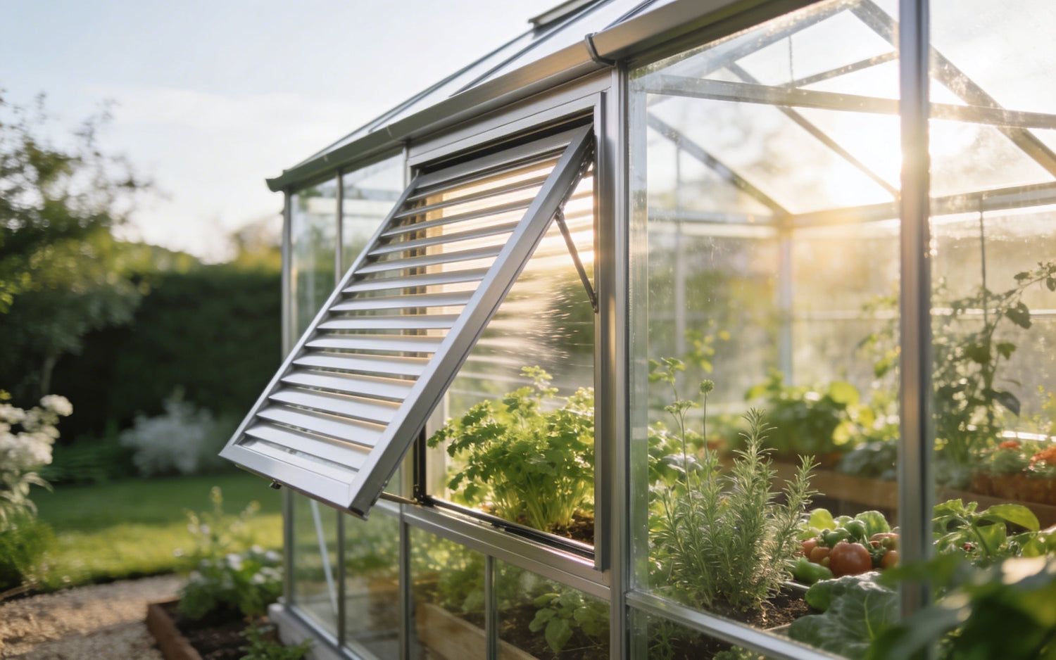 Louvered Windows for Greenhouses | Ventilation & Airflow Solutions