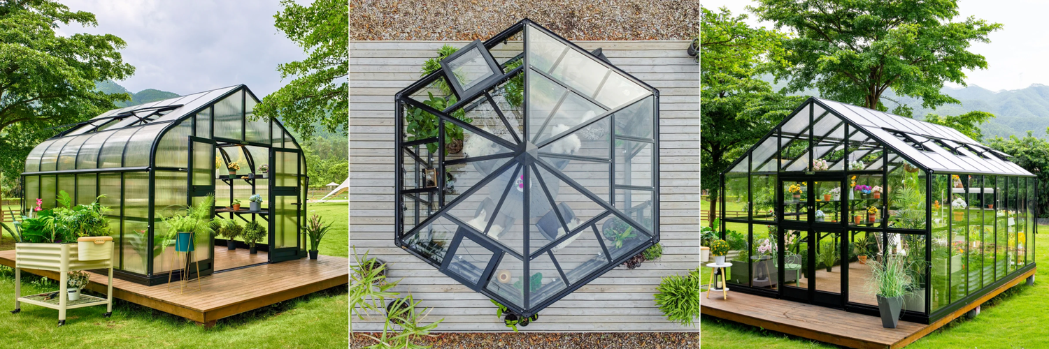 Vego Greenhouses for Modern Backyard Growing
