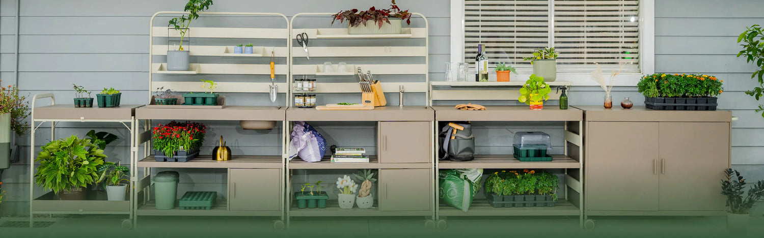 Vego Greenhouse Accessories for a More Organized Growing Space