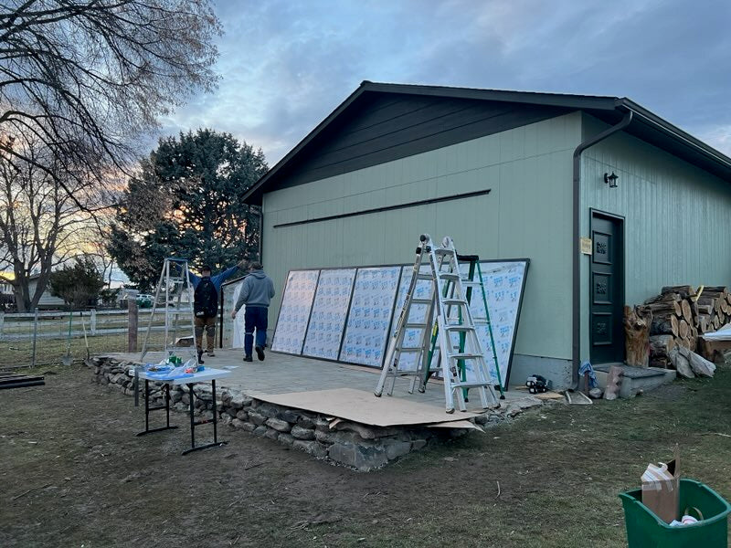 Santa Barbara | Montecito Aluminum Lean-To Greenhouse / Sunroom Kit With 8mm Twin-wall Polycarbonate Glazing