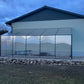 Santa Barbara | Montecito Aluminum Lean-To Greenhouse / Sunroom Kit With 8mm Twin-wall Polycarbonate Glazing