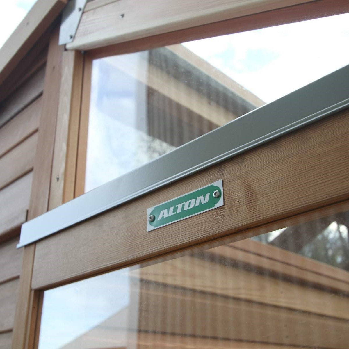 Alton | Fusion 10 Cedar Greenhouse & Storage Shed Combo ...