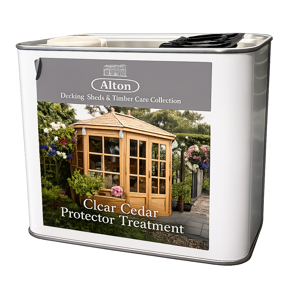Alton | Clear Cedar Protectant 2.5 Liter Can - MyGreenhouseStore.com