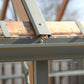 Alton | Lancing Victorian Cedar Glass Greenhouse With 3mm Tempered Glass Glazing - 10ft 9in Wide