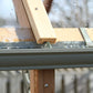 Alton | Lancing Victorian Cedar Glass Greenhouse With 3mm Tempered Glass Glazing - 10ft 9in Wide