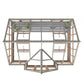 Alton | Cambridge Porch Victorian Half Board Cedar Orangery Greenhouse With 3mm Tempered Glass Glazing - 9 ft. 10 in. Wide