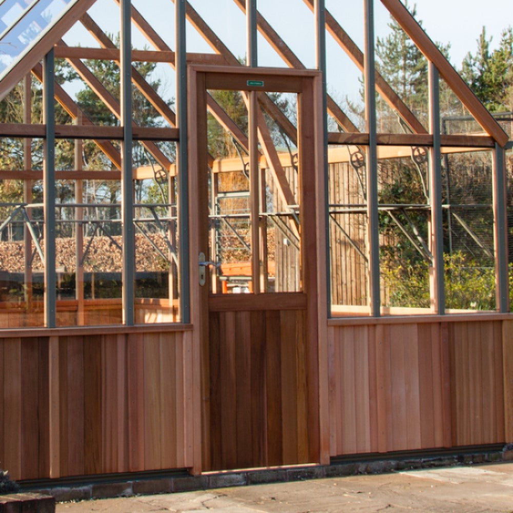 Alton | Greenhouse Gable End Single Door