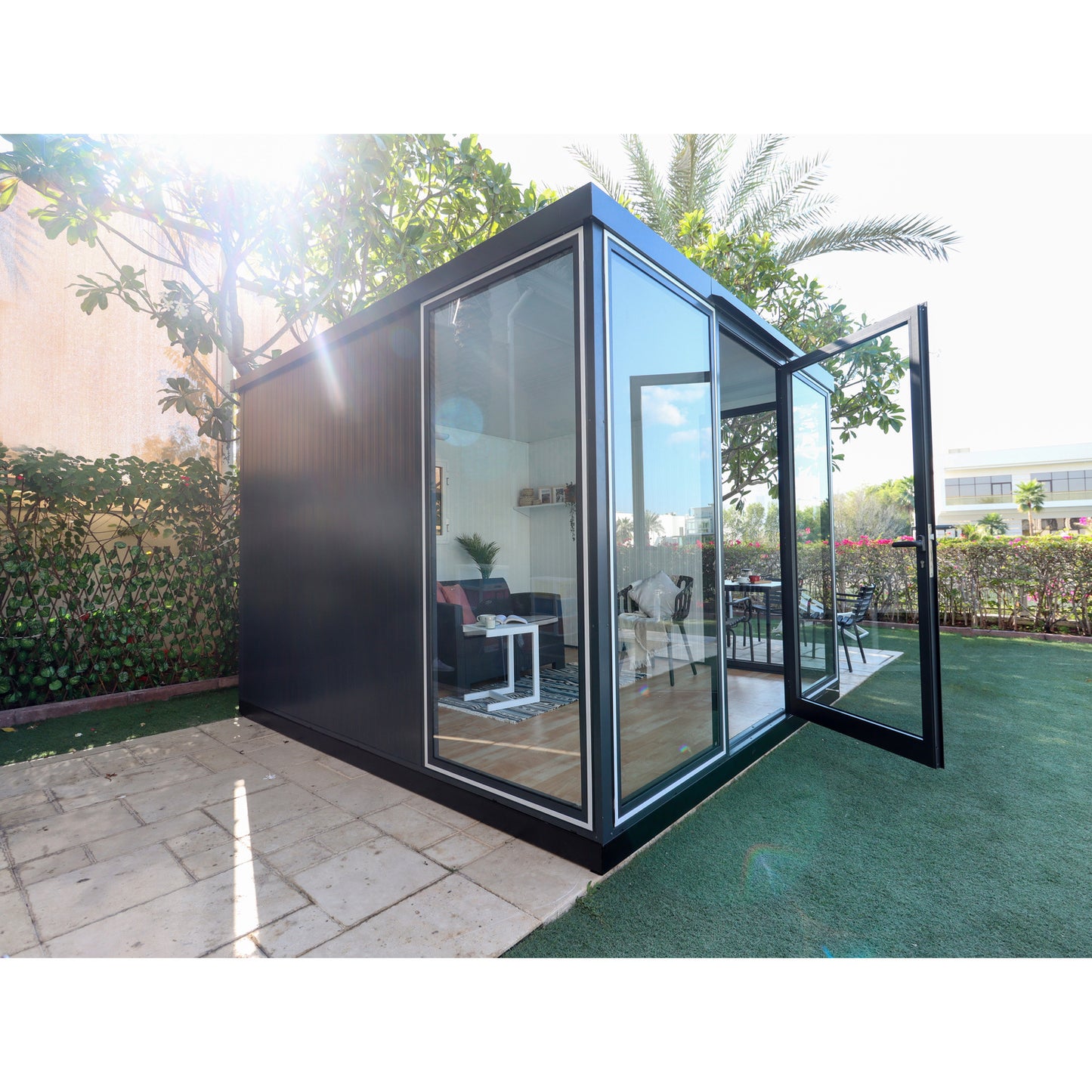 DuraMax | 10x10 ft Insulated Garden Glass Room