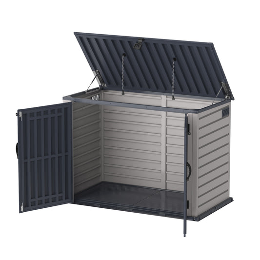 DuraMax | 6.3x3.5 ft Plastic MultiStore Outdoor Horizontal Storage Shed - 2100L