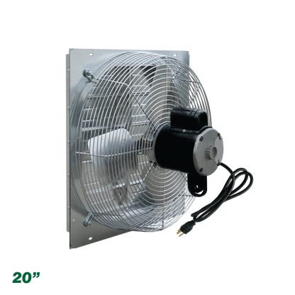 Exaco | Exhaust Fan with Shutter - MyGreenhouseStore.com
