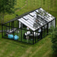 Janssens | Gigant Large Luxury Greenhouse with 4mm Tempered Glass Glazing
