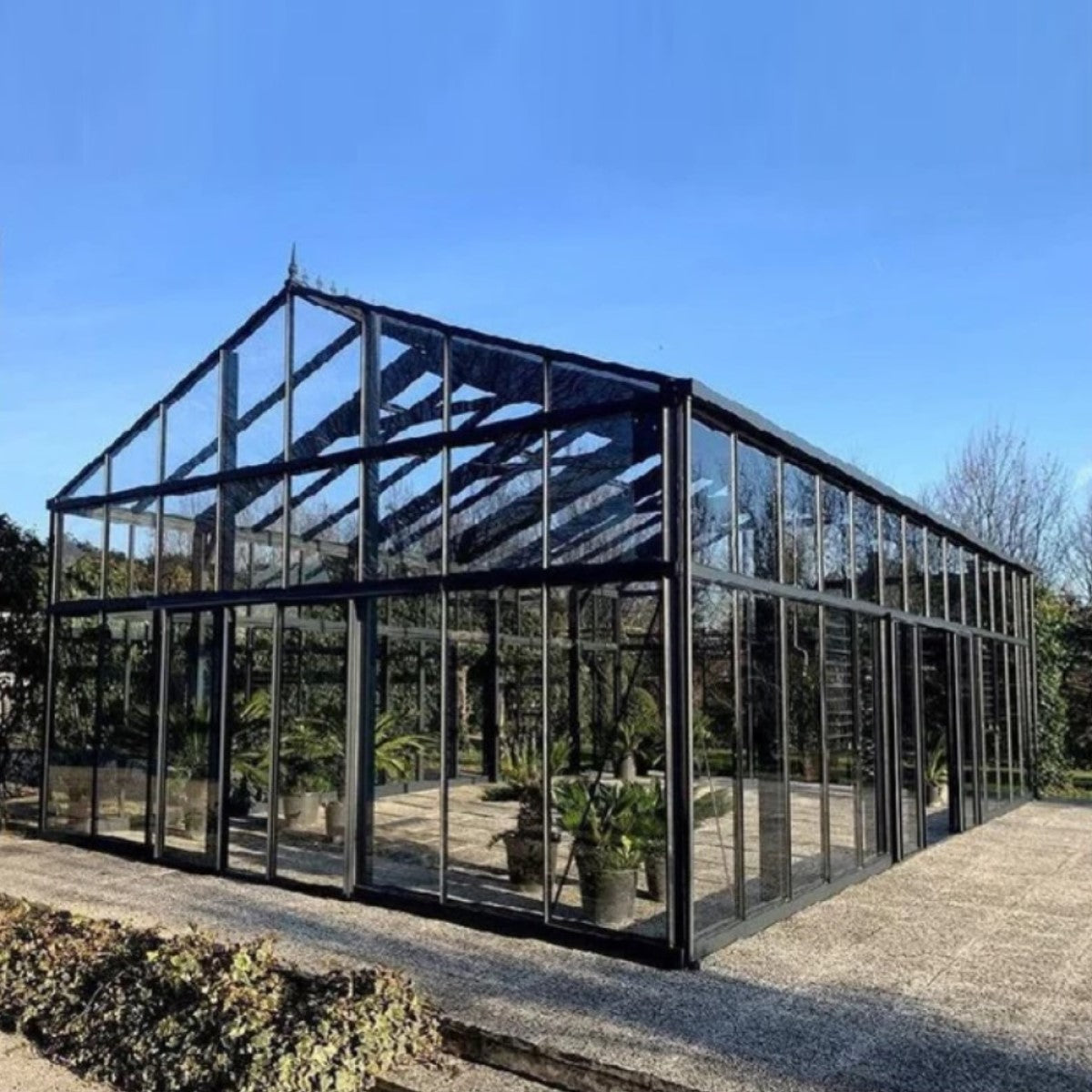Janssens | Gigant Large Luxury Greenhouse with 4mm Tempered Glass Glazing