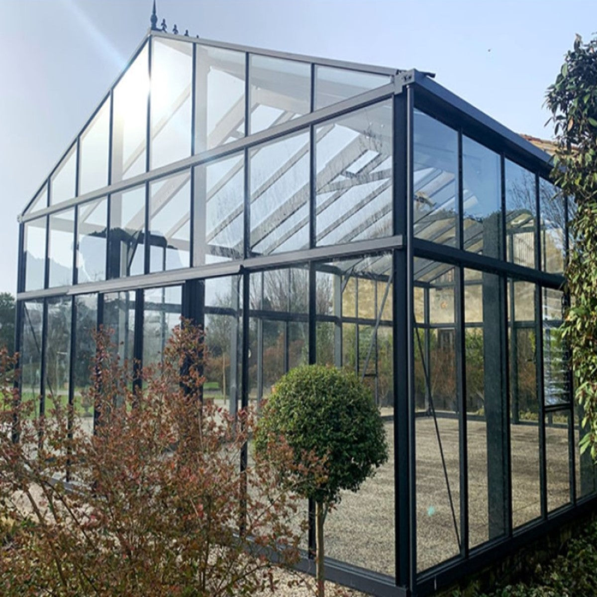 Janssens | Gigant Large Luxury Greenhouse with 4mm Tempered Glass Glazing