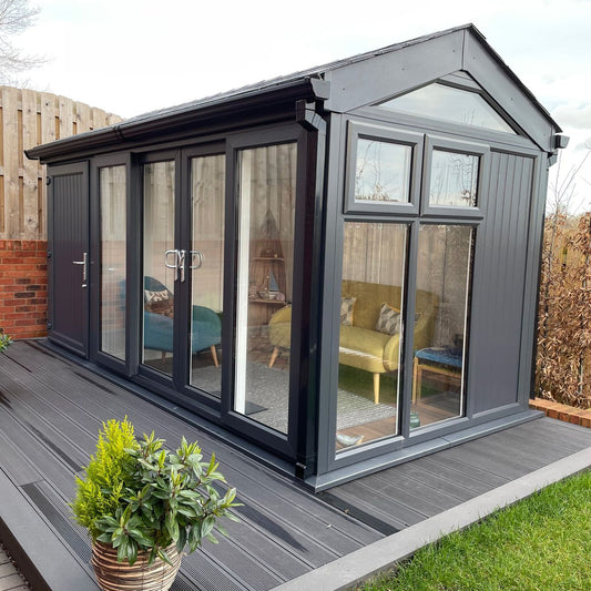 Nordic | Greenwich Garden Room - 10ft x 18ft Insulated Backyard Studio with Shed Extension