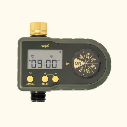Vego | Digital Water Timer – 1-Zone & 2-Zone Automatic Watering