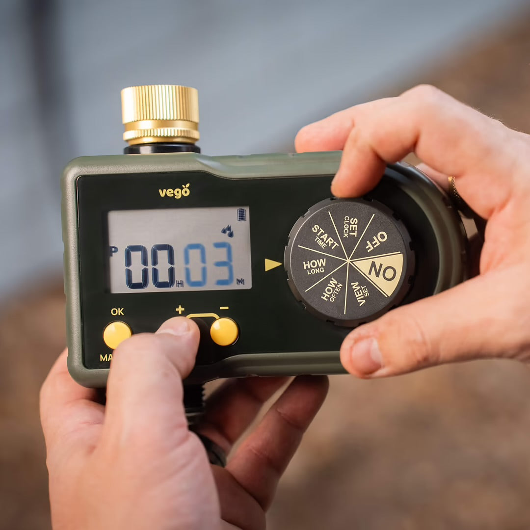 Vego | Digital Water Timer – 1-Zone & 2-Zone Automatic Watering
