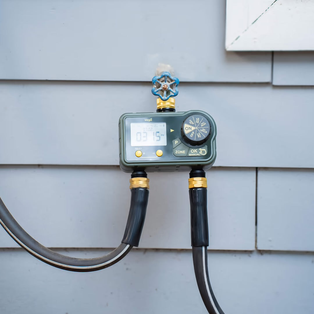Vego | Digital Water Timer – 1-Zone & 2-Zone Automatic Watering