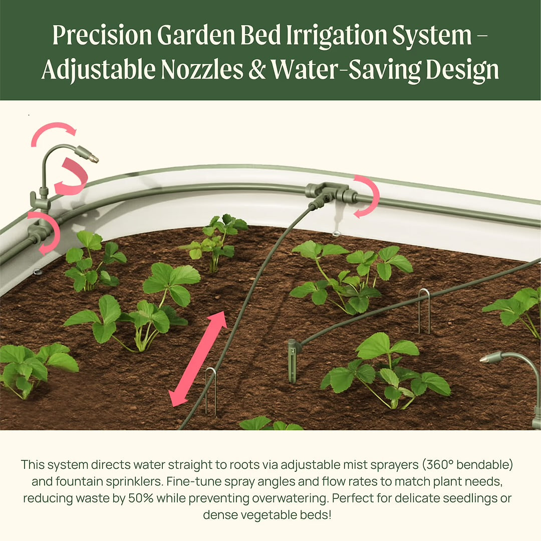 Vego | Irrigation Kit – Raised Garden Bed Watering System