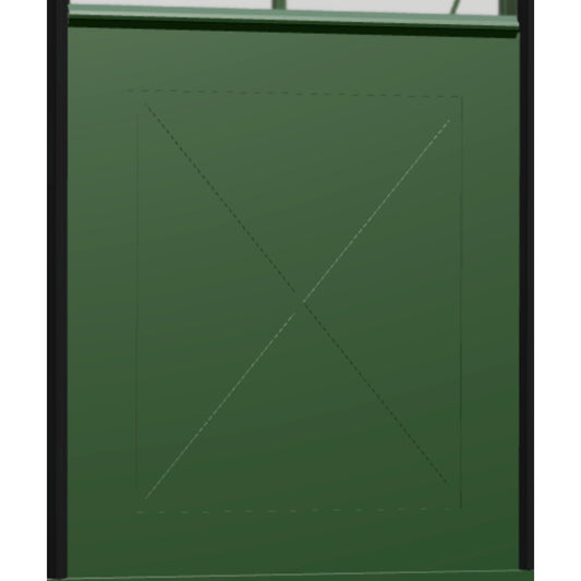 Janssens | Metal Panel for Victorian Greenhouse