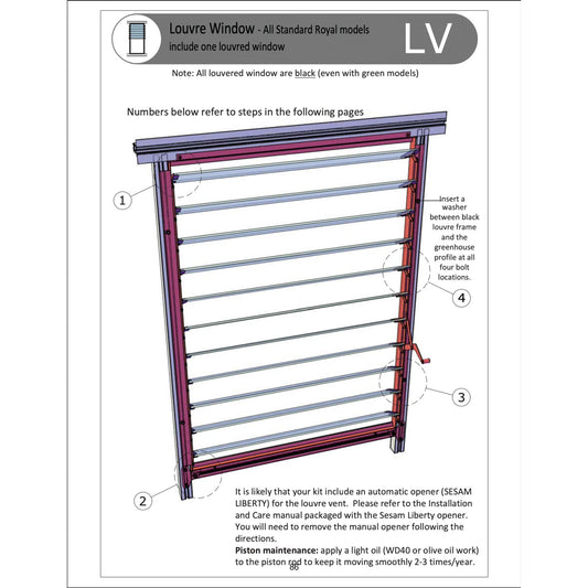 Janssens | Louvered Window