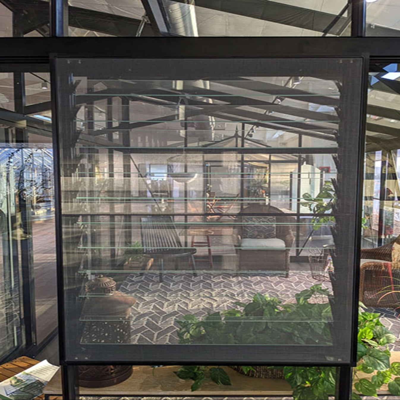 Janssens Louvered Window Fly Screen