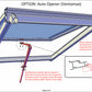 Janssens | Automatic Opener for Push Open Side Window or Roof Window
