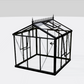 Janssens | 8x8 ft Helios Junior Victorian Glass Greenhouse Kit With 4mm Tempered Glass Glazing