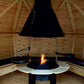 Exaco | Luxe Grill for 250 sq. ft. Scandinavian Pine Hunter's Grill Cabin