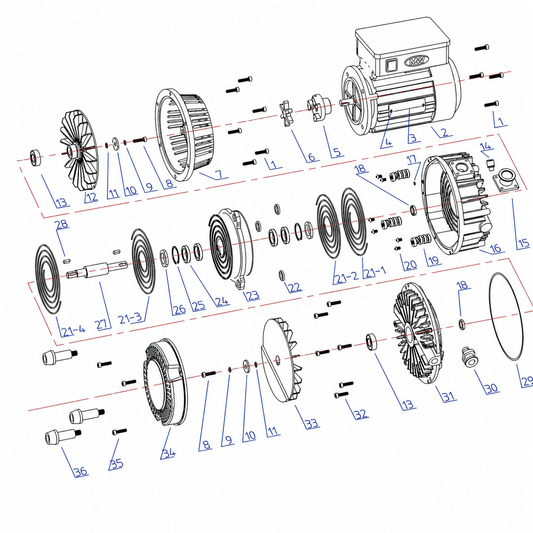 Harvest Right | Oil Free Scroll Vacuum Pump Rebuild Kit