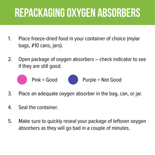 Harvest Right | Oxygen Absorbers 50-Pack