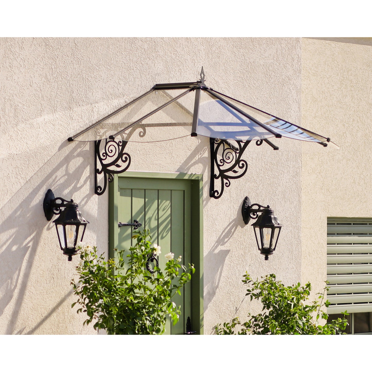 Palram - Canopia | Lily Awning Black/Clear