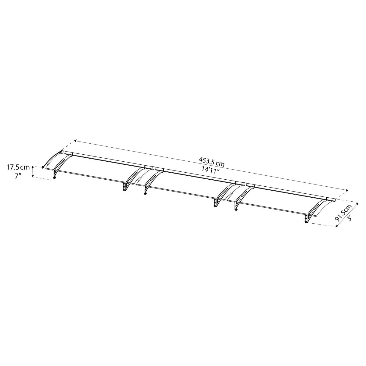 Palram - Canopia | Aquila Door Awning