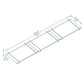 Palram - Canopia | Nancy Door Awning - Gray/Clear